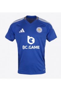 Leicester City Voetbaltruitje Thuis tenue 2024-25 Korte Mouw